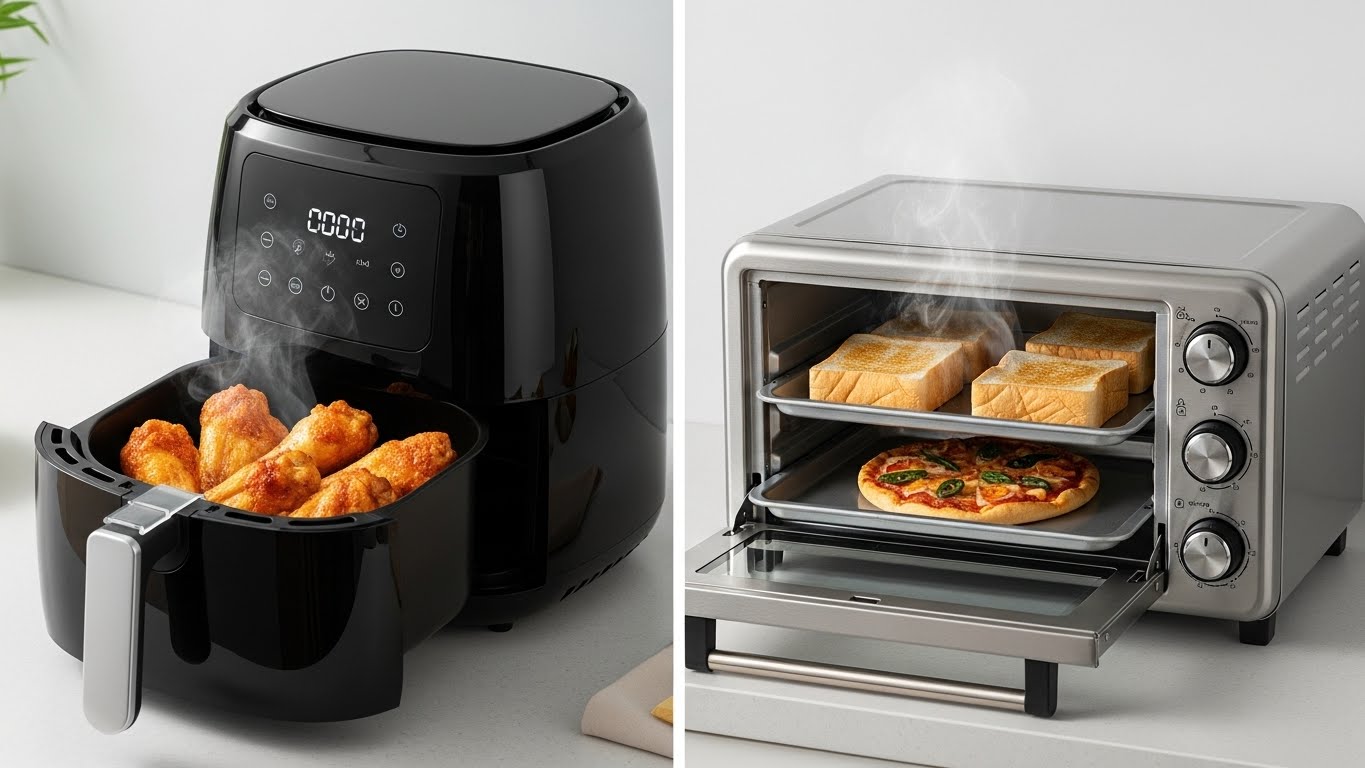 Air Fryer vs Toaster Oven — Which One Replaces More Appliances in a Small Kitchen?
