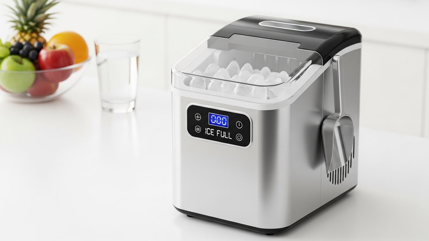 Best Countertop Ice Makers for Home Use — Fast Ice + Low-Mess Cleaning