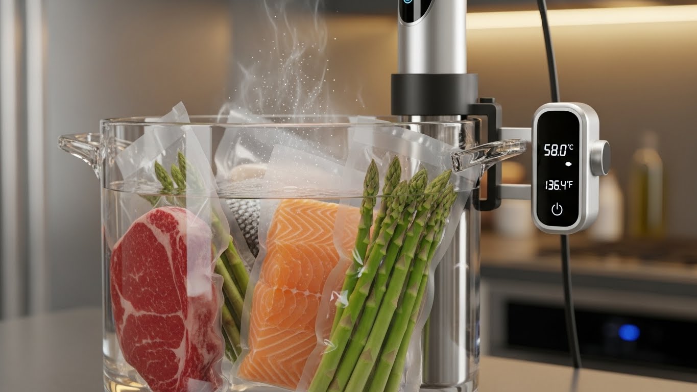 How to Use a Sous Vide Cooker Properly (Time/Temp Charts + Food Safety Basics)